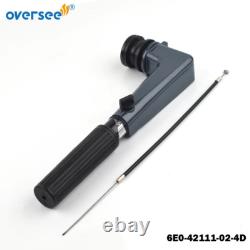 6E0-42111 Steering Handle Assy For Yamaha Outboard Motor 2T 4HP 5HP 6E0, 6E3 Ser