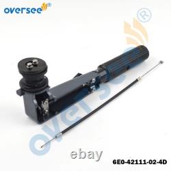 6E0-42111 Steering Handle Assy For Yamaha Outboard Motor 2T 4HP 5HP 6E0, 6E3 Ser