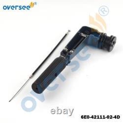 6E0-42111 Steering Handle Assy For Yamaha Outboard Motor 2T 4HP 5HP 6E0, 6E3 Ser
