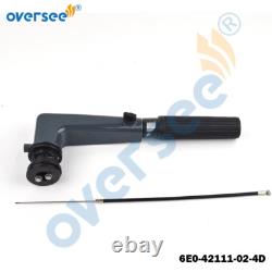 6E0-42111 Steering Handle Assy For Yamaha Outboard Motor 2T 4HP 5HP 6E0, 6E3 Ser