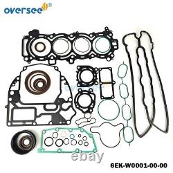 6EK-W0001-00-00 Powerhead HEAD Gasket Kit For Yamaha Outboard 2T 115-130HP Motor