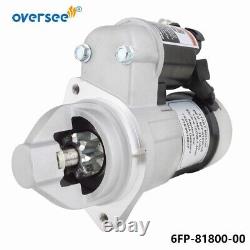 6FP-81800 Starting Motor Assy for Yamaha F75 F90 HP Outboard Engine 6FP-81800-00