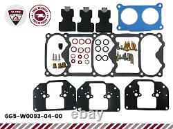 6G5-W0093-04-00 Fits Yamaha Outboard Motor 150 175 200 HP Carburetor Repair Kit