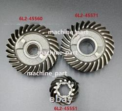 6L2 Gear Kit 6L2-45551+ 45560 +45571 For YAMAHA 2/4Stroke 20 25HP Outboard Motor