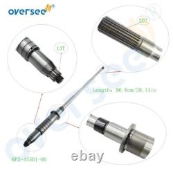 6P2-45501-00 Drive Shaft 25 for Yamaha 250HP Outboard Motor F250 FL250 Drivesha