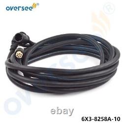 6X3-8258A-10 20FT Main Wiring Harness 10P for Yamaha Outboard Motor 704 Remote6M