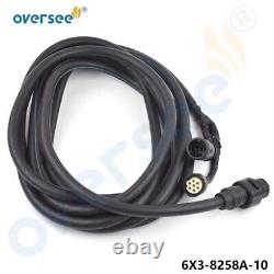 6X3-8258A-10 20FT Main Wiring Harness 10P for Yamaha Outboard Motor 704 Remote6M