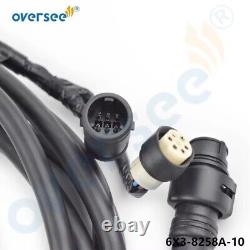 6X3-8258A-10 20FT Main Wiring Harness 10P for Yamaha Outboard Motor 704 Remote6M