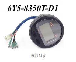 6Y5-8350T-D1 Marine Tachometer RPM Gauge for Yamaha Outboard Engine Motor