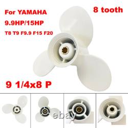 9-7/812 Propeller 664-45954-00-EL 9 7/8x12 For Yamaha Outboard Motor 25HP 30hp