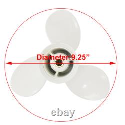 9-7/812 Propeller 664-45954-00-EL 9 7/8x12 For Yamaha Outboard Motor 25HP 30hp