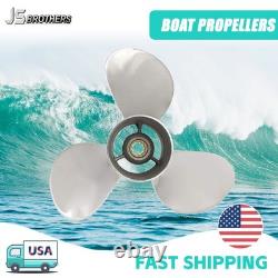 9 7/8x10 1/2 Stainless Steel Outboard Propeller for Yamaha Motor 20-30HP 10Tooth