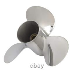 9 7/8x10 1/2 Stainless Steel Outboard Propeller for Yamaha Motor 20-30HP 10Tooth