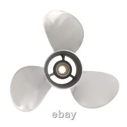 9 7/8x10 1/2 Stainless Steel Outboard Propeller for Yamaha Motor 20-30HP 10Tooth