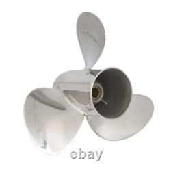 9 7/8x10 1/2 Stainless Steel Outboard Propeller for Yamaha Motor 20-30HP 10Tooth