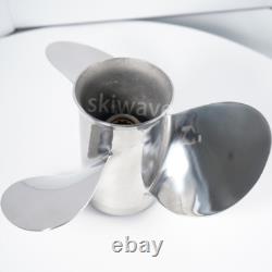 9 7/8x12 Boat Propeller For Yamaha Outboard Motor 20-30HP 664-45954-00-El