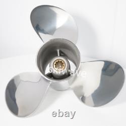 9 7/8x12 Boat Propeller For Yamaha Outboard Motor 20-30HP 664-45954-00-El