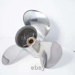9 7/8x12 Boat Propeller For Yamaha Outboard Motor 20-30HP 664-45954-00-El