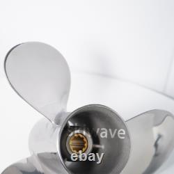 9 7/8x12 Boat Propeller For Yamaha Outboard Motor 20-30HP 664-45954-00-El