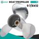 9 7/8x12 Stainless Steel Propeller Fit Yamaha Outboard Motor 20-30hp 10tooth