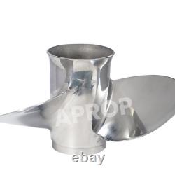 9 7/8x12 Stainless Steel Propeller Fit Yamaha Outboard Motor 20-30HP 10Tooth
