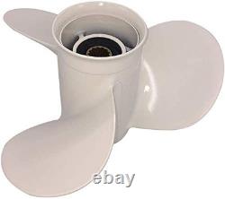 Aluminum Propeller for Yamaha Outboard Motor 11x15 T25/F40/F50/40HP/48hp/50hp