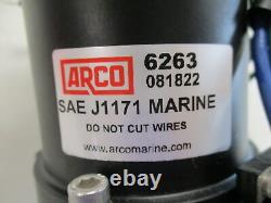 Arco Marine Outboard Tilt Trim Motor For Yamaha & Mercury Black 6263 Boat