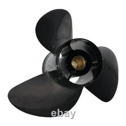 Black Stainless Propeller 14 1/2x19-RH For Yamaha Outboard Motor 115hp & ABOVE