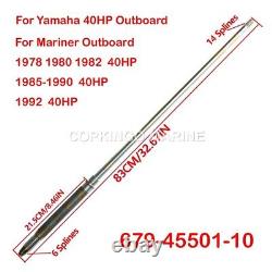 Boat Drive Shaft Long For Yamaha Outboard Engine Motor 40HP C40 679-45501-10