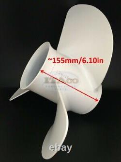 Boat Motor 6E5-45947-00-EL Aluminum Alloy Propeller 13 1/2x15-K Yamaha Outboard