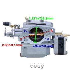 Boat Motor Carburetor Carbs Fit for Yamaha 2-Stroke 20HP 25HP Outboard Engine