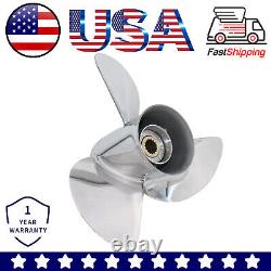 Boat Stainless Steel Propeller 13x19 Fit Yamaha Outboard Motor 50-130HP 15 Tooth