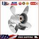 Boat Stainless Steel Propeller 13x19 Fit Yamaha Outboard Motor 50-130hp 15 Tooth