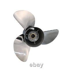 Boat Stainless Steel Propeller 13x19 Fit Yamaha Outboard Motor 50-130HP 15 Tooth