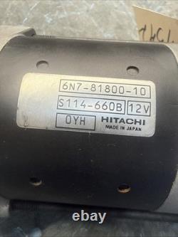 CP4542 Yamaha MARINE 150 HP 2 Stroke Outboard Starter Motor 6N7-81800-10-00 OEM