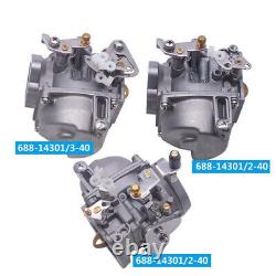 Carburetor for Yamaha 2 Str 75HP 85HP Outboard Motor 688-14301 14302 14303