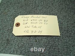 Clamp Brackets 1 & 2 61A-43111/12-23-8D Yamaha Outboard 225 250 Hp Motor Part