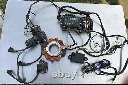 Coil Unit Yamaha Motor 2 Stroke V4 125 Outboard Power Pack & Wires