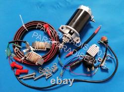 ELECTRIC START MOTOR KIT fit YAMAHA OUTBOARD 15HP 4 STROKE 66M-7A 2000 FLYWHEE