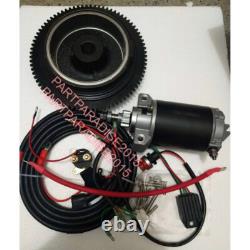 ELECTRIC START MOTOR KIT fit YAMAHA OUTBOARD 15HP 4 STROKE 66M-7A 2000 FLYWHEE