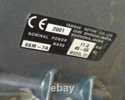 ELECTRIC START MOTOR KIT fit YAMAHA OUTBOARD 15HP 4 STROKE 66M-7A 2000 FLYWHEE