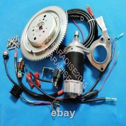 ELECTRIC START MOTOR fit YAMAHA Parsun OUTBOARD 30HP 2 STROKE 61TK 30HMH 30H