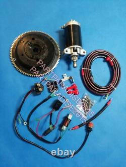 ELECTRIC Starter Motor YAMAHA OUTBOARD E40X 40HP 2 STROKE Enduro 66T 40XWH