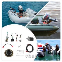Electric Start Conversion Kit for YAMAHA 4 Stroke 14.8HP/15PS Outboard Motor