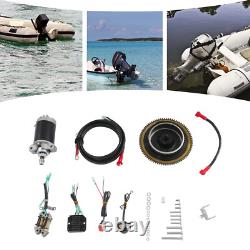 Electric Start Conversion Kit for YAMAHA 4 Stroke 14.8HP/15PS Outboard Motor