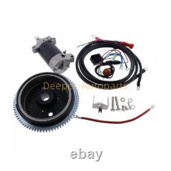 Electric Start Motor Flywheel Kit F25SMHA For Yamaha Outboard 4 Stroke 25HP