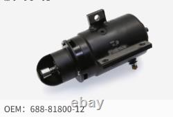 Electric Start Motor Flywheel Kit Fit For Yamaha 2 Stroke Outboard 75HP 85HP