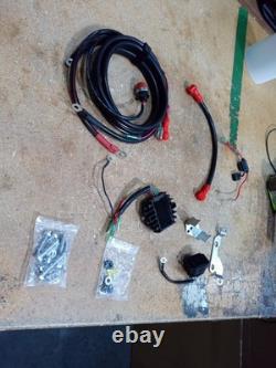 Electric Start Motor Flywheel Kit For Yamaha Outboard 4 Stroke 25HP F25SMHA