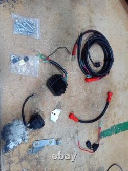 Electric Start Motor Flywheel Kit For Yamaha Outboard 4 Stroke 25HP F25SMHA