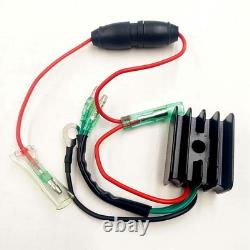 Electric Start Motor Flywheel Kit For Yamaha Outboard 4 Stroke 25HP F25SMHA-